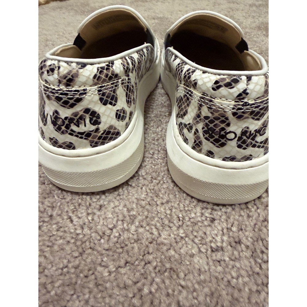 Vionic Dinora Leopard Print Snakeskin Embossed Slip On Platform Sneakers 7 - Picture 6 of 8